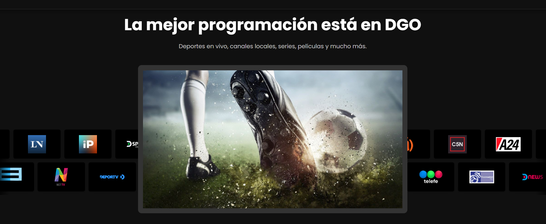 DirecTV DGO programación