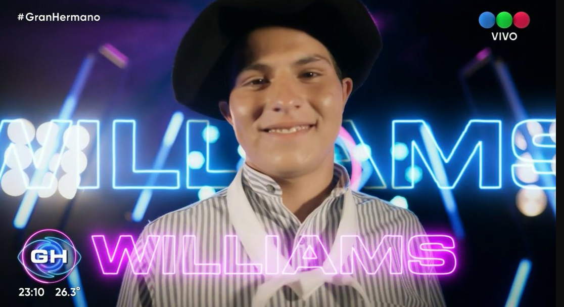 Williams lopez paisa gran hermano